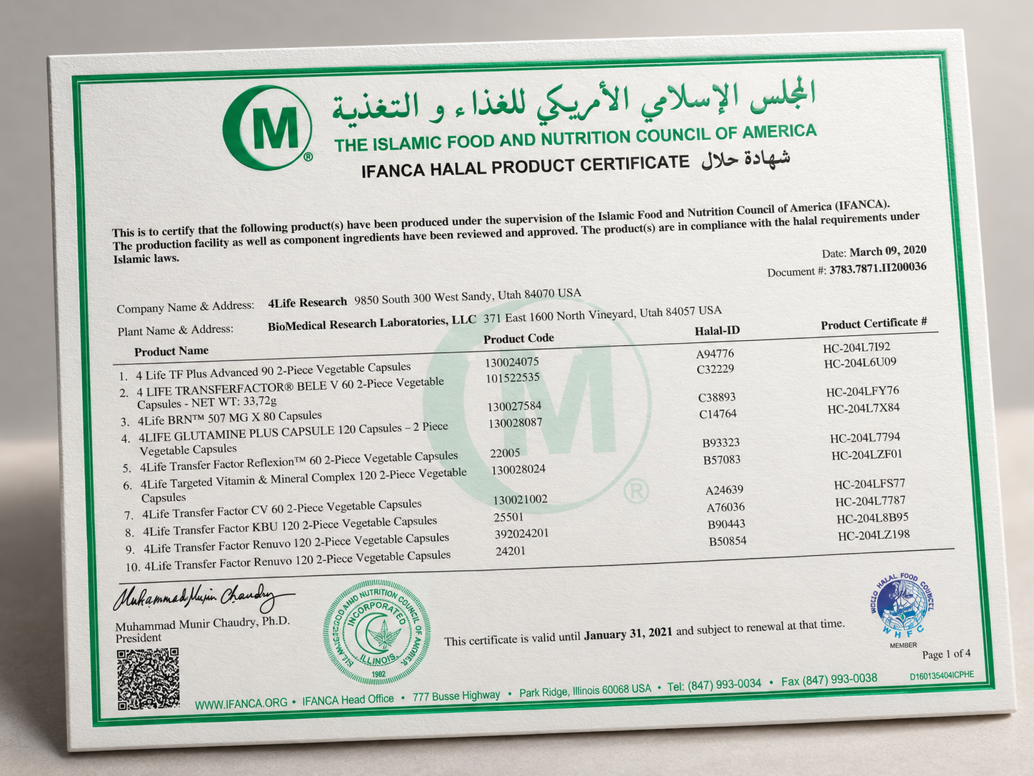 Sertifikat Halal