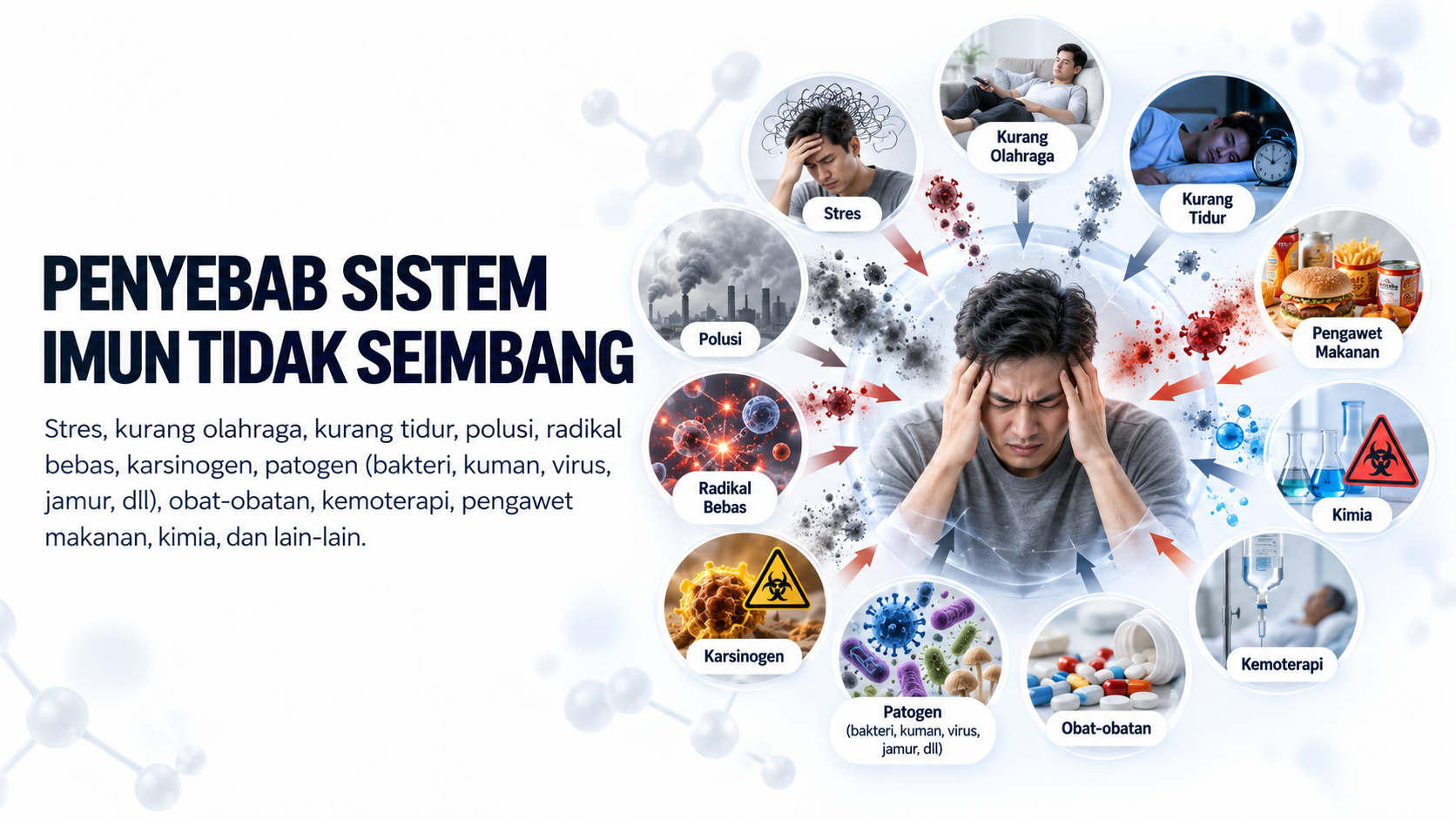 Penyebab sistem imun tidak seimbang