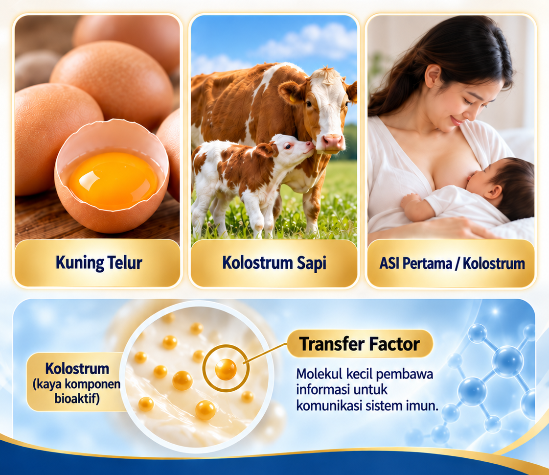 Sumber Molekul Imun dan Transfer Factor